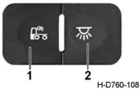 Dongfeng DFH4180 (2019) - Ceiling lamp switch - 1