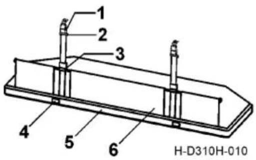 Dongfeng DFH4180 (2019) - Operation instruction of upper berth - 1