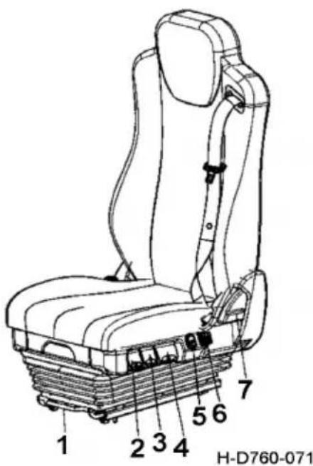 Dongfeng DFH4180 (2019) - Driver's seat - 1