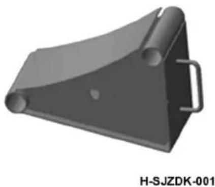 Dongfeng DFH4180 (2019) - Triangular stop block - 1