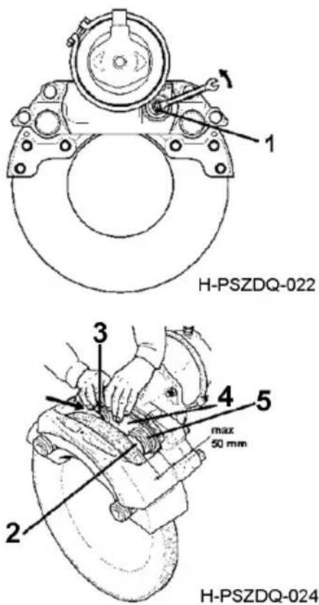 Dongfeng DFH4180 (2019) - Inspection of adjusting screw rubber sleeve - 1