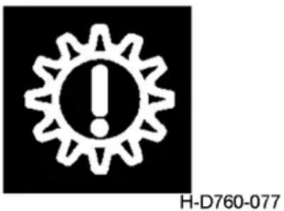 Dongfeng DFH4180 (2019) - MIL indicator lamp - 3
