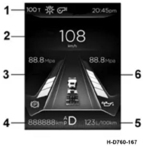 Dongfeng DFH4180 (2019) - Interface switching 1 - 1