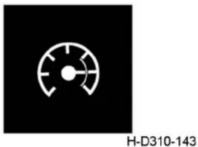 Dongfeng DFH4180 (2019) - Engine over-speed alarm light - 1