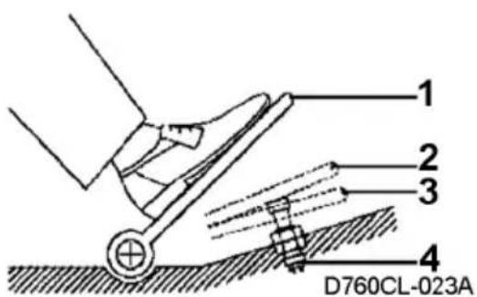 Dongfeng DFH4180 (2019) - Overdrive switch - 2