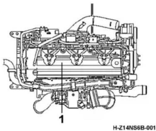 Dongfeng DFH4180 (2019) - Location of Engine Nameplate and Ex-factory Code - 1