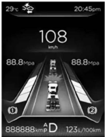 Dongfeng DFH4180 (2019) - CAUTION: - 1