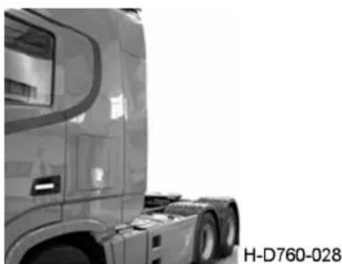 Dongfeng DFH4180 (2019) - Side Spoiler - 2