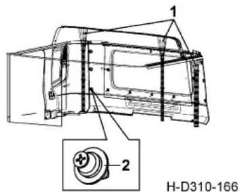 Dongfeng DFH4180 (2019) - Coat and hat hook - 1