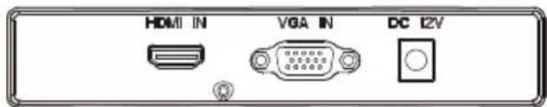 HDMI IN VGA IN DC I2V