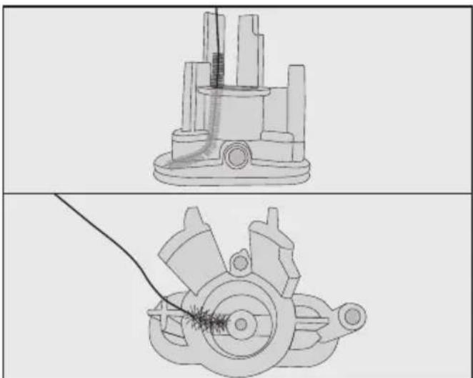 MIELE MilkPerfection CM 6360 - Dismantling and cleaning the central spout - 6