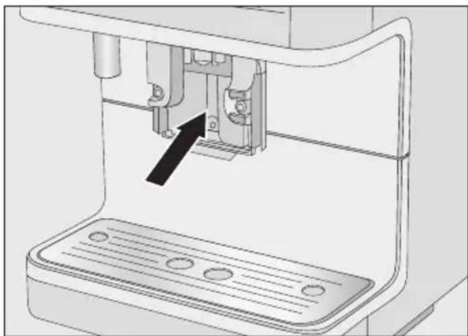 MIELE MilkPerfection CM 6360 - Dismantling and cleaning the central spout - 5