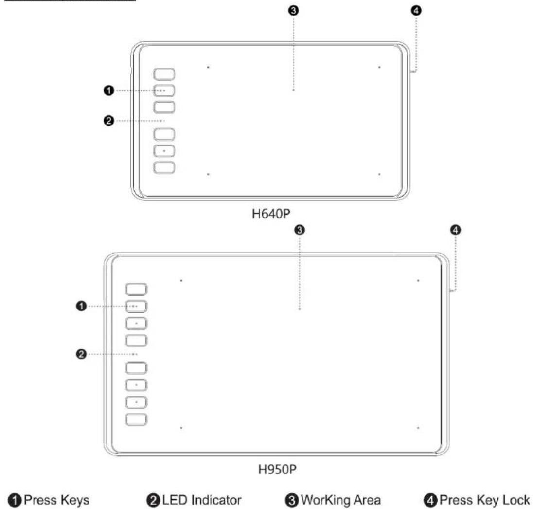 Huion Inspiroy H640P - Product and Accessories - 1