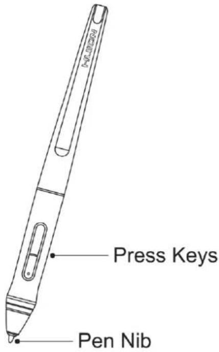 Huion Inspiroy Q11K V2 - Stylus Pen - 1