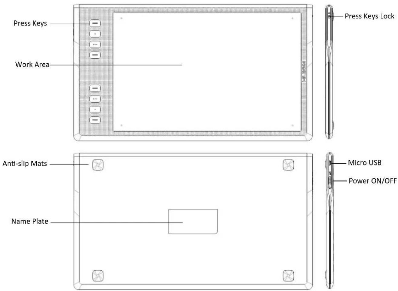 Huion Inspiroy Q11K V2 - Product and Accessories - 1