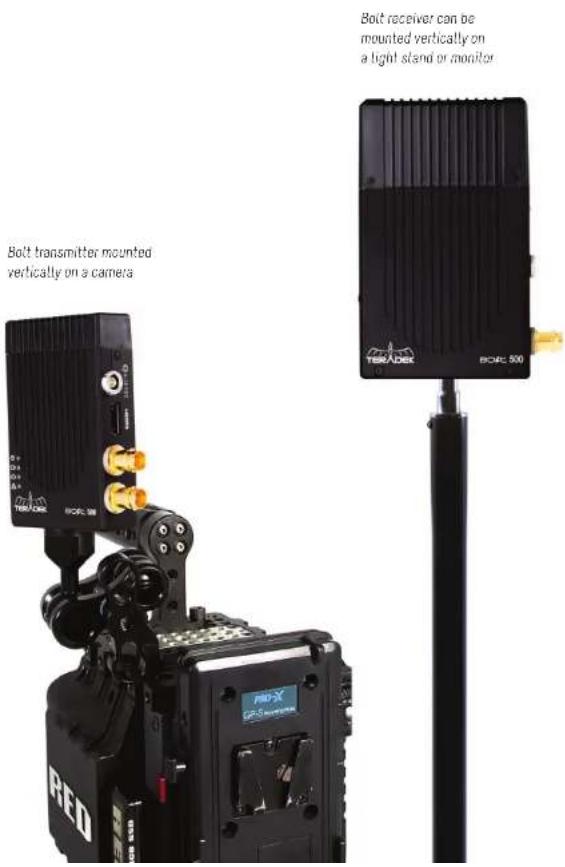 Teradek Bolt 500 XT - MOUNTING - 1