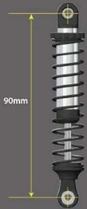 Traxxas Mercedes-Benz G 63 AMG - Shock disassembly - 3