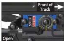 Traxxas Mercedes-Benz G 63 AMG - Intermediate and Rear Differentials T-Lock Servo - 1