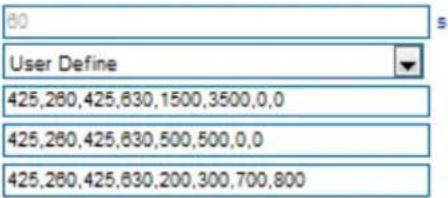 60 User Define 425,280,425,630,1500,3500,0,0 425,280,425,630,500,500,0,0 425,280,425,630,200,300,700,800