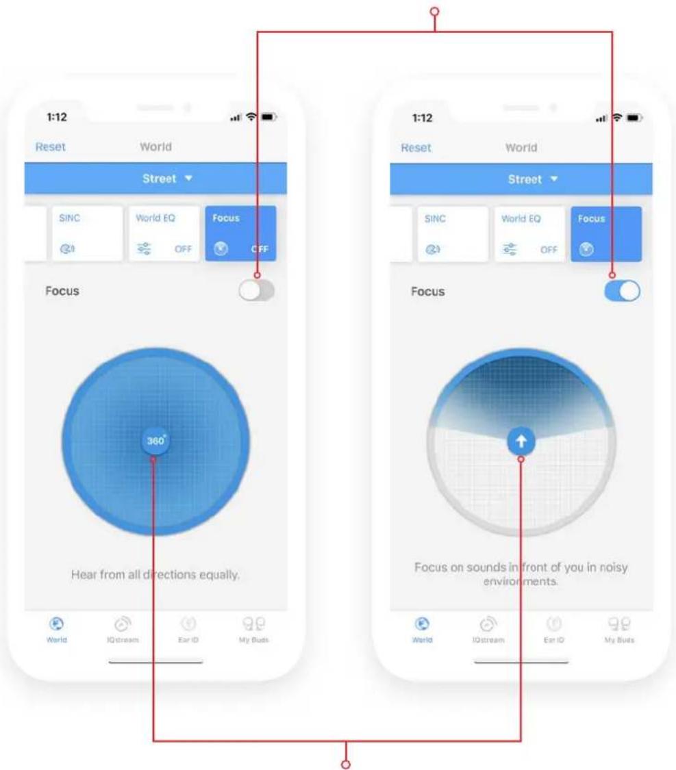 Nuheara IQbuds 2 MAX - How To Use Focus? - 1
