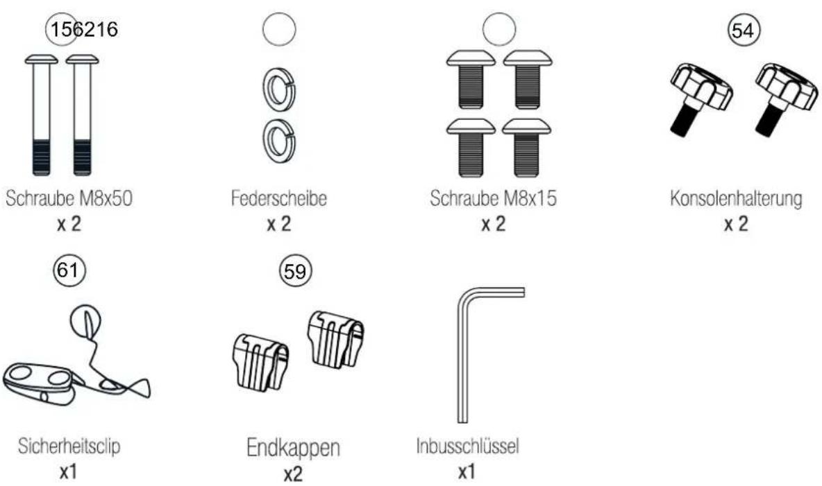 Sportstech F10 - BEFESTIGUNGSMATERIAL - 1