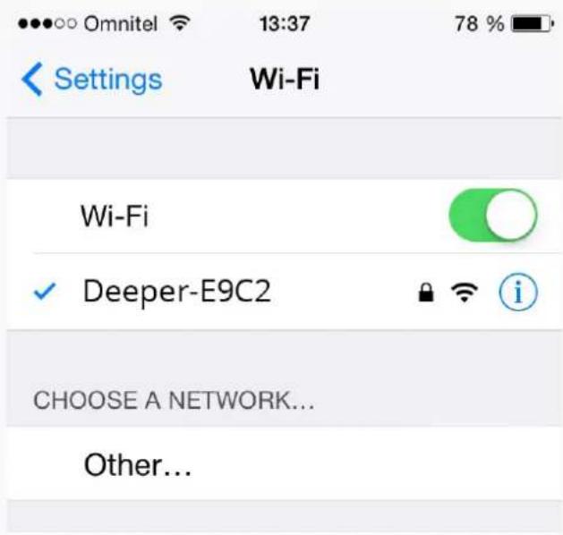 Deeper Smart Sonar Pro+ - Connecting - 1