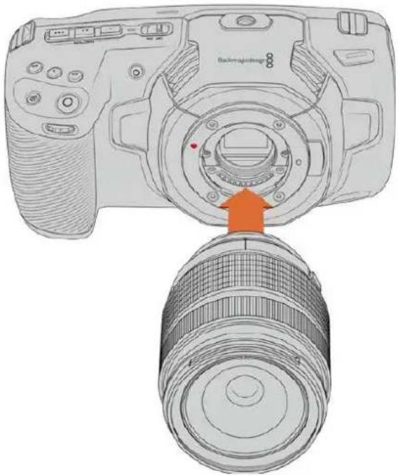 Blackmagic Design Pocket Cinema Camera 6K - EF 또는 마이크로 포서드 렌즈 마운트 장착하기 - 1