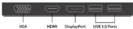 VisionTek VT200 - Front Ports: - 1