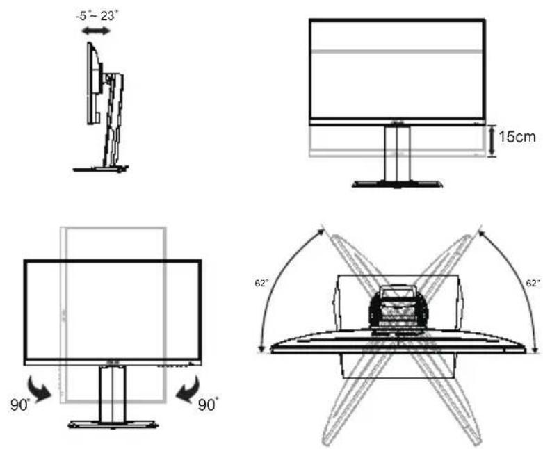 ASUS VG246H - Nastavení monitoru - 1