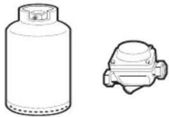 SMEG PM3953D - Connection with a steel hose with conical fitting - 2