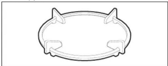 SMEG PM3953D - Wok support - 1