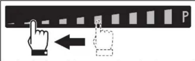 SMEG SIM3323D - Switching off the cooking zones - 1