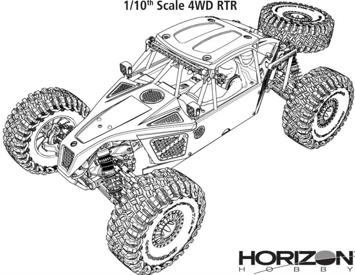 Losi Lasernut U4 - LASERNUT TENACITY ULTRA 4 ROCK RACER - 1
