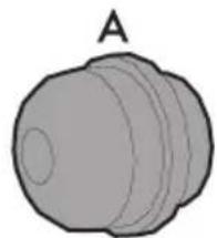 SMEG C92IMAN9 - Replacing the interior light bulb (auxiliary oven) - 1