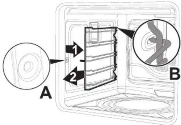 SMEG C92IMAN9 - Removing rack/tray support frames - 1