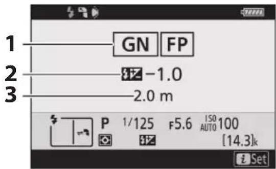1 GN FP 2 87 -1.0 3 2.0 m P 1/125 F5.6 ISO 100 AUTO [14.3]k Set