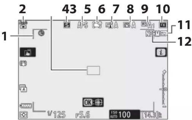 2 43 5 6 7 8 9 10 1 S A-S C-S E-A F-A MBA1 NORM i 11 12 V125 F5.6 150 AUTO 100 [14.3]k