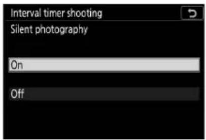 NIKON Z 7II - Upravte nastavení intervalového časovače. - 13