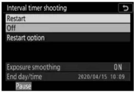 NIKON Z 7II - Obnovení intervalového snímání - 1