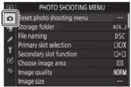 NIKON Z 7II - Nabídka fotografování - 1