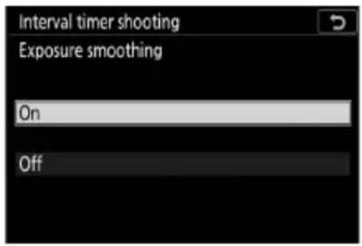 NIKON Z 7II - Upravte nastavení intervalového časovače. - 10