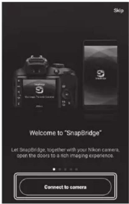 NIKON Z 7II - Zařízení Android : Spust'te aplikaci SnapBridge . - 1