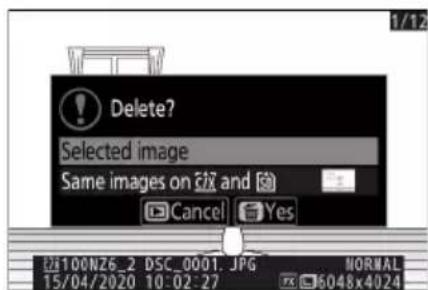 NIKON Z 7II - Stiskněte znovu tlačítko 📋 - 2