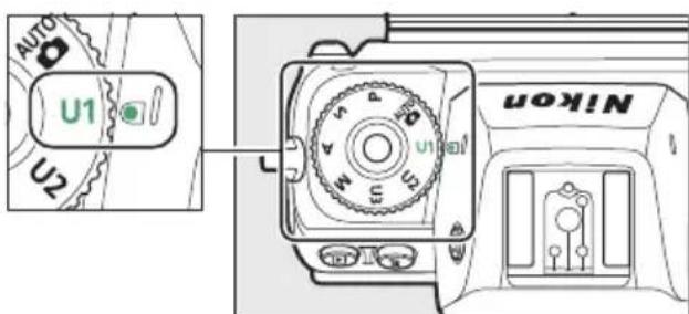 AUTO U1 U2 Nikon