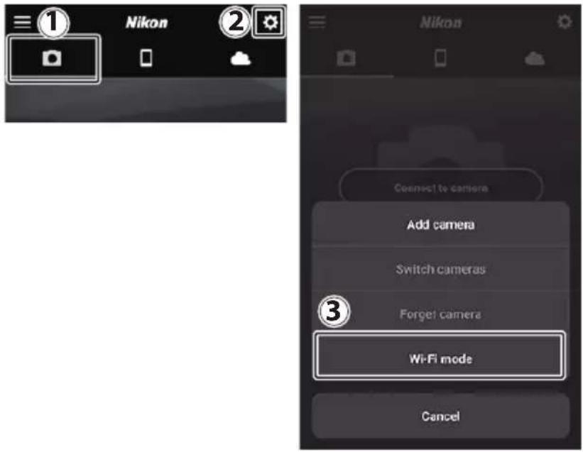 NIKON Z 7II - Chytré zařízení: Spust'te aplikaci SnapBridge. - 2
