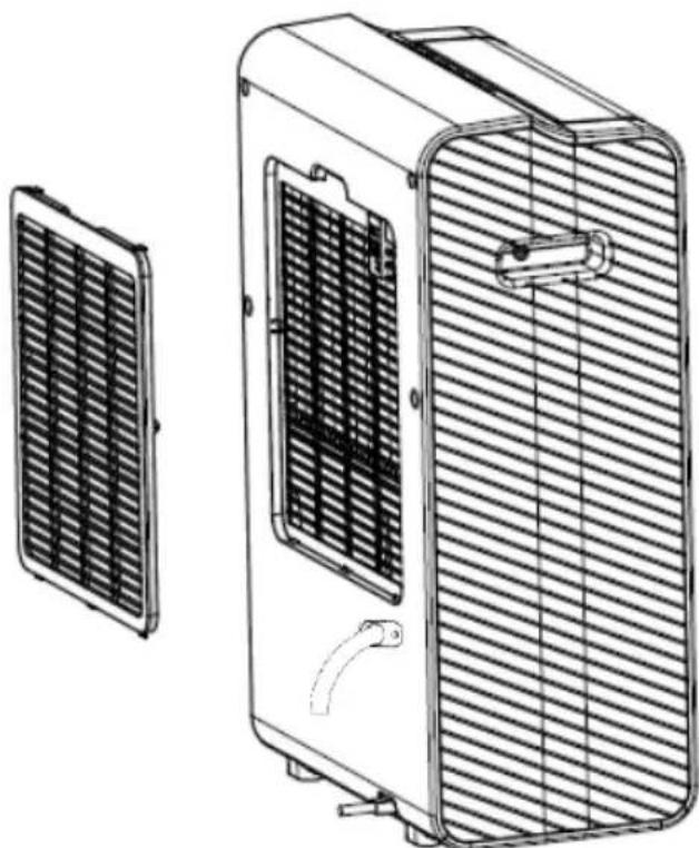 Ausclimate Cool Seasons 10L - CLEANING THE AIR FILTER - 1
