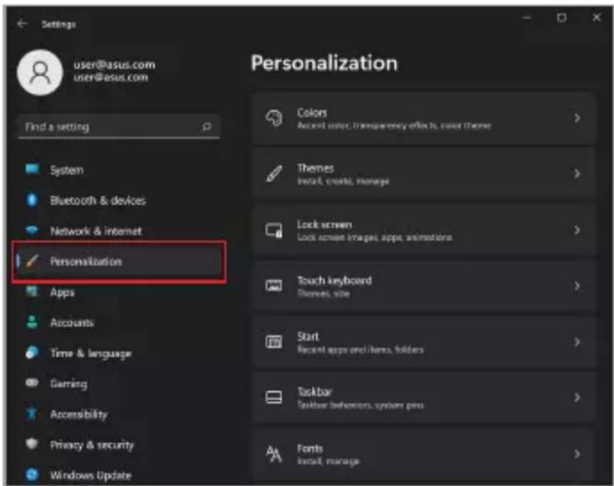 ASUS ZenBook Pro Duo 15 - Automatické skrývání hlavního panelu - 1