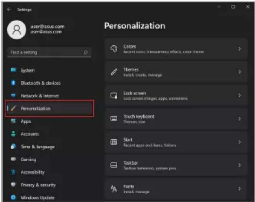 ASUS ZenBook Pro Duo 15 - Nastavení tmavého režimu - 1