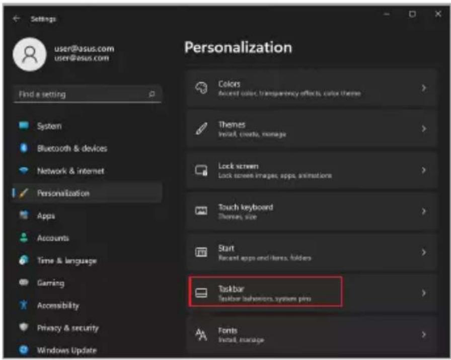 ASUS ZenBook Pro Duo 15 - Automatické skrývání hlavního panelu - 2