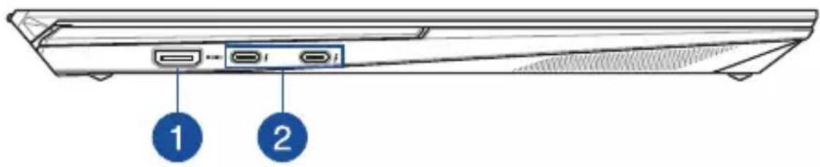 ASUS ZenBook Duo 14 - Pohled zleva - 1